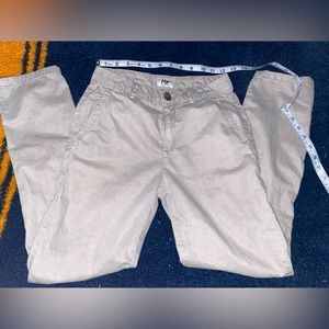 Tokyo Darling light gray Twill Chino pant in size 000.